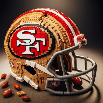 NFL Lego helmet