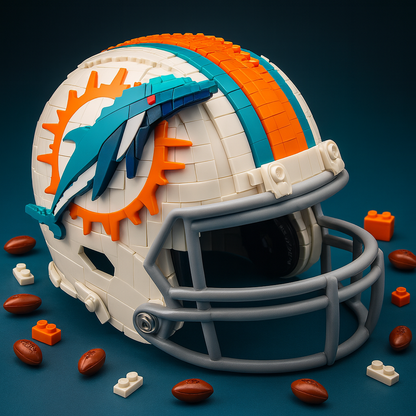 NFL Lego helmet